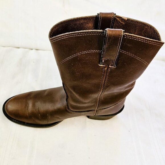 Durango Men's Brown Leather Western Cowboy Work Boots Size 10.5D - Picture 5 of 8